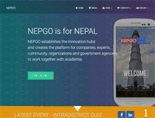 Tablet Screenshot of nepgo.com